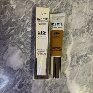 New It Cosmetics Bye Bye Foundation Rich Honey